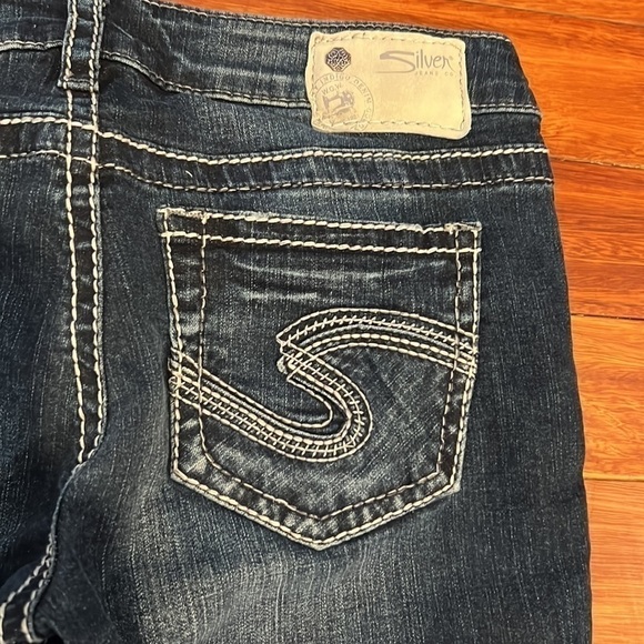 🌸 Silver Jeans Aiko Mid Slim Boot Size 27/31 - Picture 7 of 8